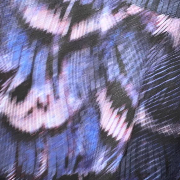 RACHEL Rachel Roy Black and Purple Midi Skirt - Picture 2 of 4